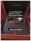 巴黎正品卡地亚Cartier专卖店代购 LOVE 玫瑰金手镯 B6035617