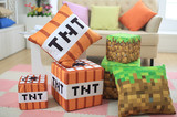 MC我的世界Minecraft 周边 炸弹TNT 草方块 玩偶抱枕 周边玩具