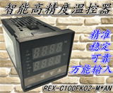 质保二年RKC REX-C100FK02-M*AN/EN高精度智能温控器 恒温控制器