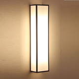新中式壁灯走廊过道LED亚麻布壁灯酒店会所工程灯卧室客厅灯W949