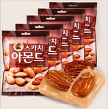 年货零食乐家 韩国进口LOTTE 乐天杏仁糖果 ~带有大颗的杏仁~90g