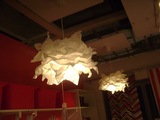 北京宜家免费代购 白色纸质莲花灯罩 纸质灯罩