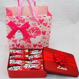 德芙巧克力礼盒装铁盒送男女友闺蜜老婆生日圣诞节情人节礼物包邮