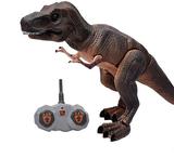 恐龙玩具电动遥控行走发光 超大模型套装仿真侏罗纪龙