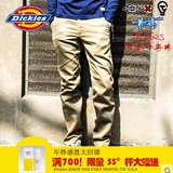 【日本设计】Dickies2014男式纯棉复古卡其长裤 工装裤141M40EC08