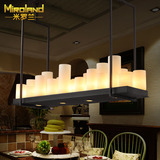 米罗兰 设计师的灯 北欧美式乡村复古吊灯 工业吊灯 烛台餐厅吊灯
