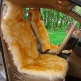 前排单个车毛垫 纯羊毛坐垫 汽车坐垫  冬季羊毛坐垫 司机单座垫