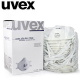 德国UVEX2310防尘口罩防雾霾PM2.5专业FFP3防护口罩 N99带呼吸阀