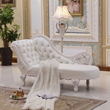 欧式贵妃椅法式美人榻贵妃沙发实木真皮贵妃椅美式贵妃椅太妃椅