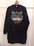 法国专柜代购Kenzo银虎头连衣裙卫衣圣诞限量版2015冬季新款
