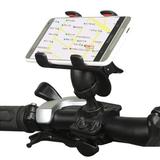 包邮骑行自行车山地车手机夹子支架 三星苹果导航仪GPS单车支架座