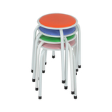 塑料凳创意时尚彩色圆凳餐凳方凳高凳子板凳叠加凳椅加厚