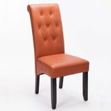 宜家风格全实木舒适欧式酒店餐椅时尚简约组装是餐厅椅子