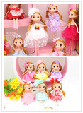 25厘米18厘米芭比娃娃厂家批发节日生日礼品迷糊环保挂件女孩玩具