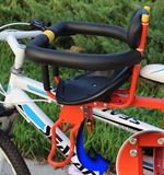 ib优质加长加厚电动车自行车双人儿童安全后置座椅加长后座后坐垫