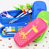 女童文具盒 韩国儿童铅笔盒男童多功能韩版创意笔袋女孩文具袋