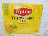 香港代购 新加坡进口立顿红茶包黄牌精选红茶包100包×2g印尼原装
