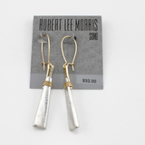 Robert Lee Morris-Link  Drop Earrings仿古金银双拼新款耳环