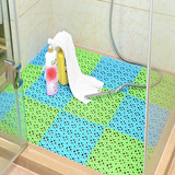 大号浴室防滑垫满铺卫生间塑料地垫洗澡淋浴疏水砖可拼接可裁剪