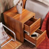 30cm迷你床头柜 实木色小床头柜子简约现代卧室收纳柜储物柜 简易