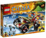 正版乐高LEGO 70135 拼装积木玩具 气功神兽传奇鳄霸王的烈焰战车