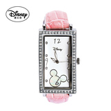 迪士尼Disney米奇手表Mickey专柜正品时尚方形石英女表AV0013-01