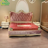 欧式床实木床简约双人床1.8米床婚床时尚公主床布艺床新古典床