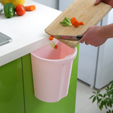 创意厨房塑料垃圾收纳盒多功能橱柜门挂式杂物垃圾桶大容量款纸篓