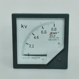 优质指针表交流电压表高压表 6L2-6.6KV/100V 0-8.8KV开孔76*76mm