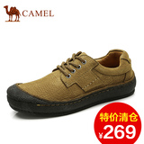 【特价清仓】camel骆驼男鞋皮系带日常休闲磨砂皮鞋子潮