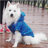 狗狗衣服宠物变身装哈士奇萨摩耶中型犬棉衣边牧哈士奇可卡秋冬装