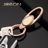 jobon汽车钥匙扣男女士金属车钥匙扣腰挂高档合金钥匙扣创意礼品