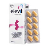 包邮送手提袋 爱乐维 复合维生素片30片/盒 妊娠哺乳期 补叶酸铁