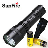 SupFire神火可充电LED强光手电筒L6家用远射防身户外迷你防狼照明