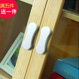日本KM正品推拉门把手免安装玻璃窗户移门拉手柜门橱柜门塑料把手