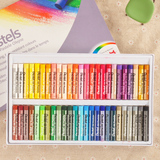 派通50色油画棒36色彩色蜡笔 美术老师推荐涂色笔学生美术笔