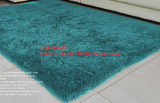 包邮加厚丝毛地毯 床前 客厅 卧室丝毛地毯 蓝色丝毛地毯1.2*2米
