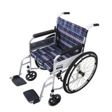爱邦轮椅 带坐便折叠轻便老人老年人残疾人病人厚钢管手动轮椅车