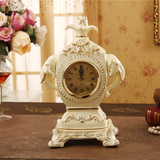 欧式高档陶瓷台钟家居坐钟摆件时钟装饰钟表时尚创意客厅座钟包邮