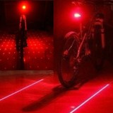 自行车激光尾灯充电LED爆闪防追尾灯山地车死飞配件骑行装备批发
