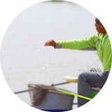 渔绅士超硬超轻碳素钓鱼竿5.4米台钓竿4.5米手竿手杆6.3渔具特价