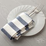 餐垫西餐家用棉麻桌布垫创意格纹布艺垫日式和风餐布格子餐具简约