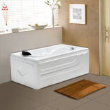 艾戈恋家普通浴缸 亚克力小型单人浴缸 方形成人浴盆浴池5002