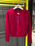 香港專櫃正品代購agnes b.氣質純色羊毛長袖紐扣外套 15秋冬女裝