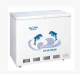 全新正品澳柯玛冰柜冷柜冷冻冷藏卧式商用181升双温量鱼肉海鲜