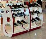 商场展示架 高档皮鞋展示架 精品展示柜 木质货架