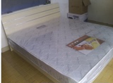 北特价双人床 木床 储物床带床垫租房专用床包邮单人床板式床