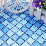 JGU特价 地中海蓝色陶瓷马赛克 浴室厨房卫生间水池游泳池装修瓷