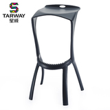 星威创意酒吧台椅欧式塑料简约个性休闲吧椅餐厅时尚凳子高脚椅子