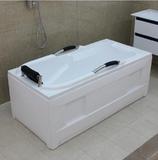 浴缸冲浪按摩浴缸双裙边浴缸工厂直销1.4米-1.7米长方形亚克力